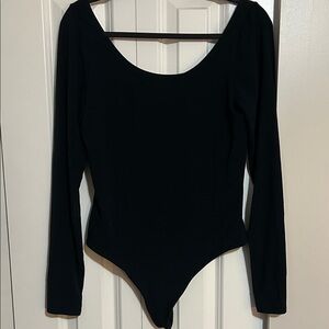 Black Long Sleeve Bodysuit